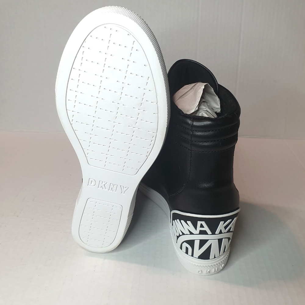 DKNY Connie Slip-On Wedge Sneakers Sz 7 - Picture 11 of 15